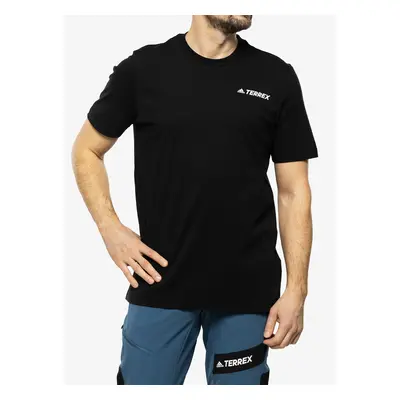 Pánské tričko adidas TERREX Mountain Graphic Tee - black