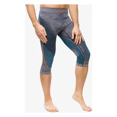 Termolegíny UYN Ambityon UW Pants Medium Melange - blk melange/orange