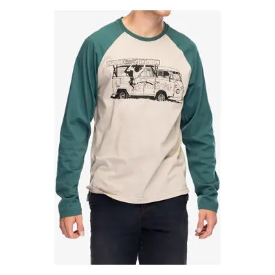 Longsleeve Nograd Nograders - terre cendree/pin