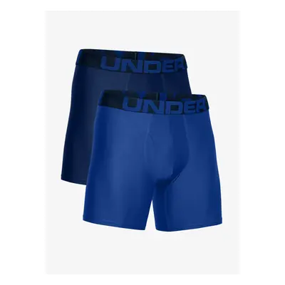 Boxerky Under Armour Tech 6in (2 szt.) - royal/academy