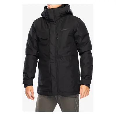 Zateplená bunda Didriksons Stefan Jacket - black