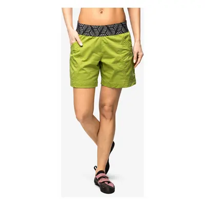 Dámské lezecké kraťasy Ocun Pantera Organic Shorts - green peridot