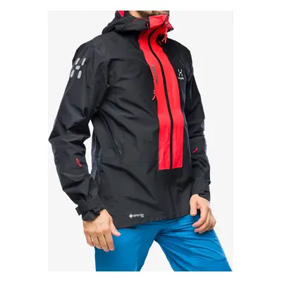 Bunda Haglofs L.I.M ZT Mountain GTX PRO Jacket - true black/zenith red