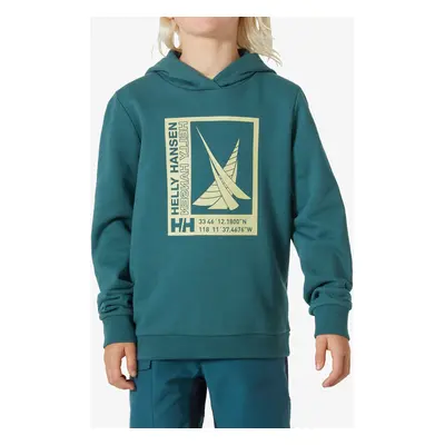 Dětská mikina Helly Hansen Port Hoodie - dark creek