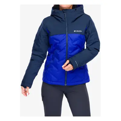 Dámská péřová bunda Columbia Grand Trek III Down Jacket - clematis blue/collegiate navy