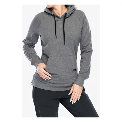 Dámská mikina s kapucí Black Diamond Rays Pullover Hoody - charcoal heather