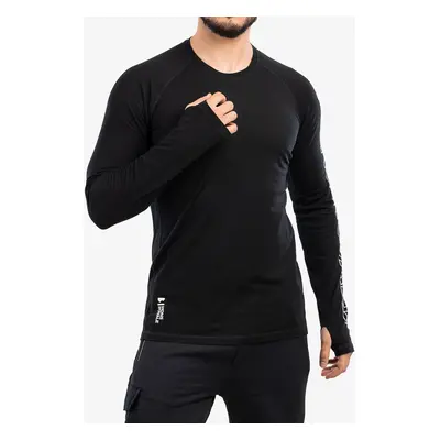 Termoaktivní mikina Mons Royale Temple Tech LS - black