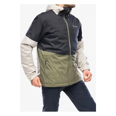 Pánská bunda Columbia Point Park Insulated Jacket - shark/stone green/dark stone