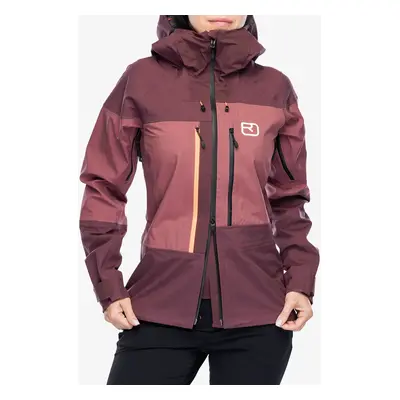 Damska bunda na skialpy Ortovox 3L Guardian Shell Jacket - winetasting