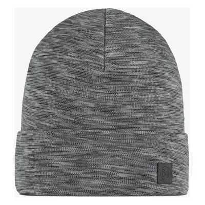 Zimní čepice Buff Merino Heavyweight Beanie - fog grey multi stripes