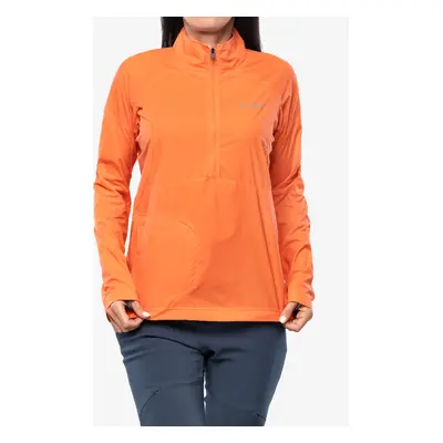 Větrovka dámská Columbia Titan Pass Lightweight 1/2 Zip - sunset orange