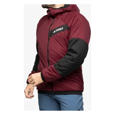 Zateplená bunda adidas TERREX Techrock Stretch PrimaLoft Hooded Jkt - shared/black