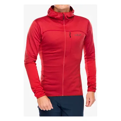 Mikina s kapucí Rab Ascendor Hoody - tuscan red