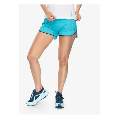 Dámské běžecké kraťasy Salomon Sense Aero Short - peacock blue