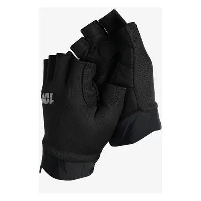 Bezprsté rukavice 100% Exceeda Gel Short Finger Gloves - black