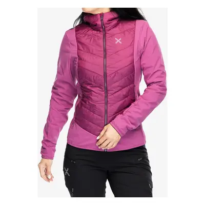 Hybridní bunda dámská Montura Trace Hybrid Jacket - baton rouge/wine red