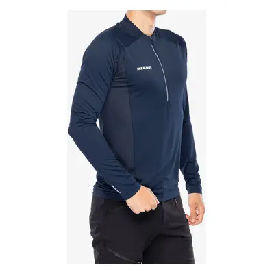 Mikina Mammut Aenergy FL Half Zip Longsleeve - marine