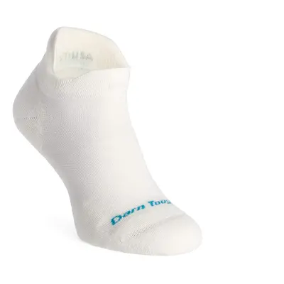 Dámské ponožky Darn Tough Run No Show Tab Ultra-Lightweight with Cushion - white