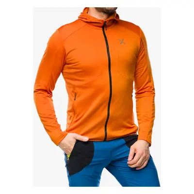 Rozepínací mikina Montura Kristall Maglia - mandarine