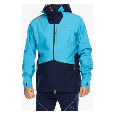 Bunda s membránou La Sportiva Chaser Evo Shell Jkt - tropic blue/deep sea