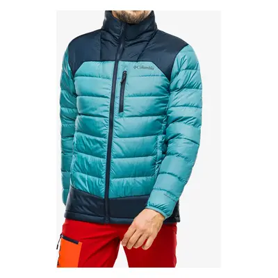 Péřová bunda pánská Columbia Autumn Park Down Jacket - shasta/collegiate navy