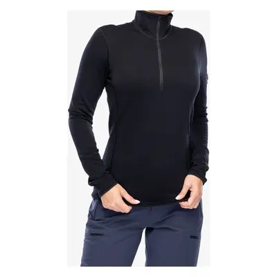 Dámská funkční mikina Arcteryx Kyanite Baselayer Zip Neck - black