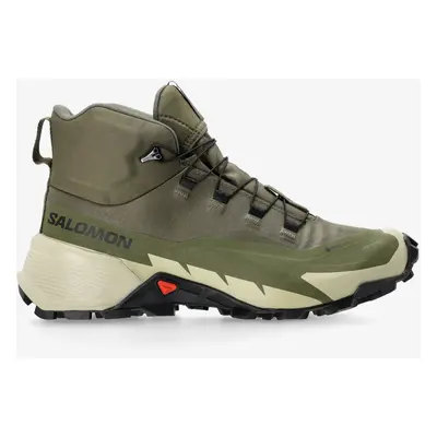 Turistické boty Salomon Cross Hike Mid GTX - olive/moss