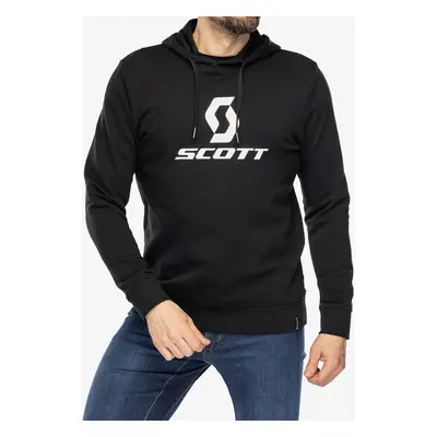 Mikina s kapucí SCOTT SCO Hoody Icon LS - black