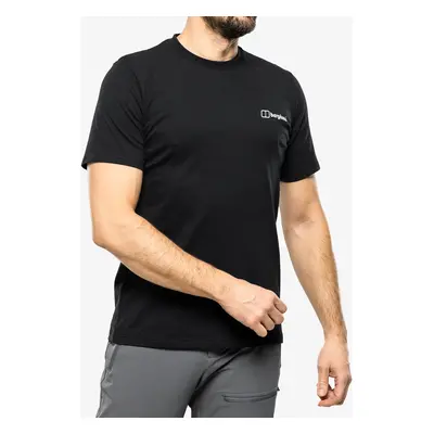 Bavlněné tričko Berghaus Buttermere Ss Tee - black/black