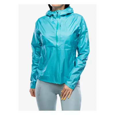 Bunda na běhání dámská Salomon Bonatti WP Jacket - peacock blue