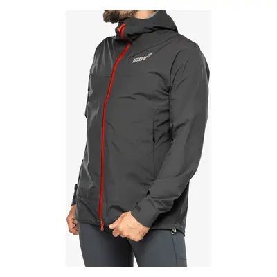 Běžecká bunda Inov-8 Venturelite Jacket FZ - graphite/orange