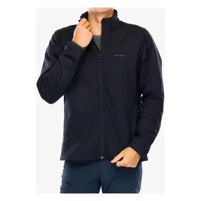 Zateplená bunda Salomon Mountain Flex Jacket - deep black