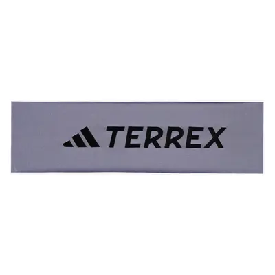 Sportovní čelenka na hlavu adidas TERREX AEROREADY Headband - silver violet/black