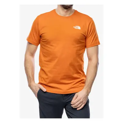 Tričko s potiskem The North Face S/S Redbox Celebration Tee - desert rust