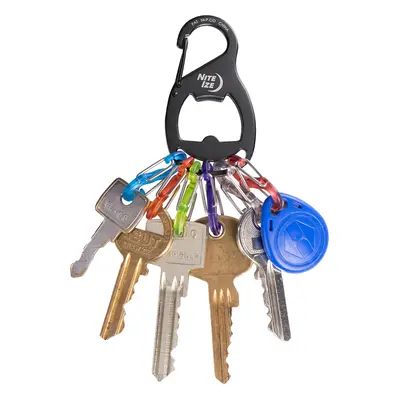 Karabina Nite Ize KeyRack+ S-Biner - black