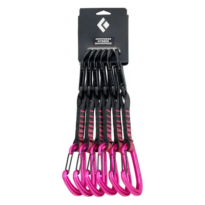 Lezecké expresky Black Diamond HotForge Hybrid Quickpack cm 6-pack - pink