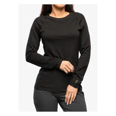 Dámská funkční mikina Smartwool Classic All-Season Merino Base Layer Long Sleeve - black