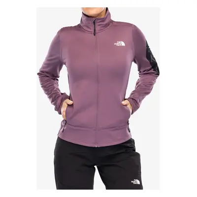 Fleecová mikina dámská The North Face Mistyescape Fleece - midnight mauve/tnf black