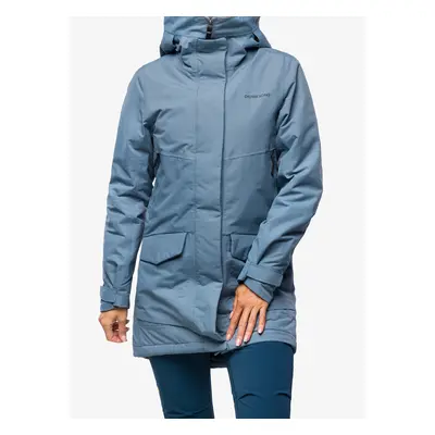 Dámský kabát Didriksons Frida Parka - glacial blue