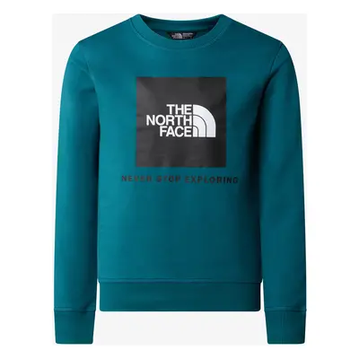 Dětská mikina The North Face Teen Redbox Crew - blue moss