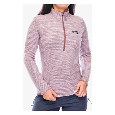 Dámská mikina se zipem Patagonia R1 Air Zip Neck - stormy mauve