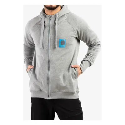 Mikina Majesty Super Zipped Hoodie - grey