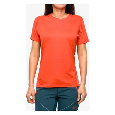 Termo triko dámské La Sportiva Sunfire T-Shirt - cherry tomato/carbon