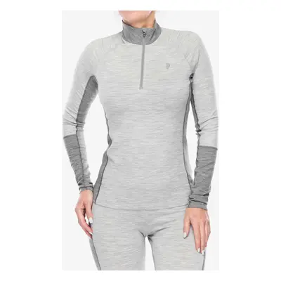 Dámská funkční mikina Peak Performance Magic Half Zip - med grey melange