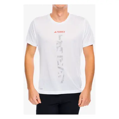 Běžecké tričko adidas TERREX Agravic Trail Running T-Shirt - white