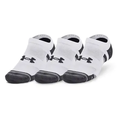 Ponožky Under Armour Performance Cotton No Show 3-Pack - white/white/pitch gray