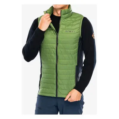 Zateplená vesta Columbia Powder Pass Vest - canteen/black