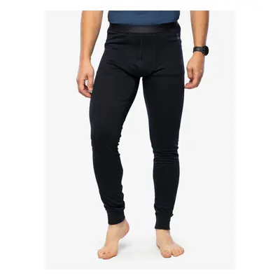 Termolegíny Odlo Merino BL Bottom Long - black