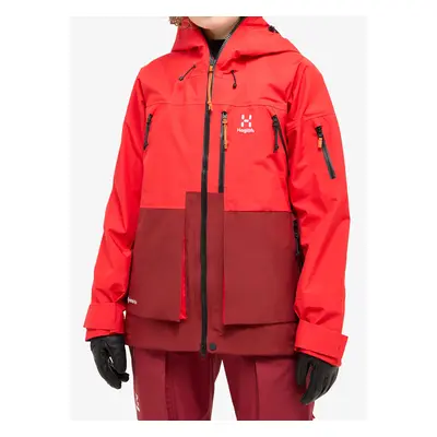 Dámská nepromokavá bunda s membránou Haglofs Vassi GTX Jacket - bright red/carmine red