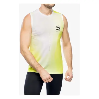 Rychleschnoucí triko Compressport Performance Tank - safe yellow